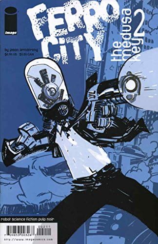 Ferro City 2 VF / NM; Görüntü çizgi roman / Robot Bilim Kurgu Pulp Noir