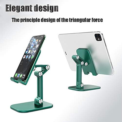 FlagBona Katlanabilir Telefon Tutucu Ayarlanabilir Cep Telefonu Standı Açı Yüksekliği Ayarlanabilir Masa için Cep Telefonu