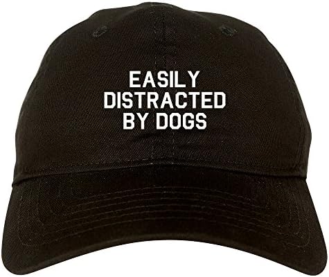 NY Kralları Köpekler tarafından kolayca Dikkati Dağılır Erkek Baba Şapkası Beyzbol şapkası
